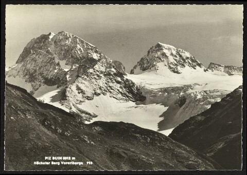 [Gaschurn] Piz Buin 3312 m : Höchster Berg Vorarlbergs