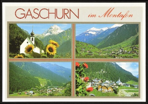 Gaschurn im Montafon : [Sommer - Freizeit - Erlebnis in Gaschurn im Montafon Vorarlberg - Austria ...]