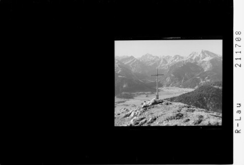 [Blick von der Pfrontner Hütte gegen Rote Spitze - Hochvogel und Gaishorn / Tirol]