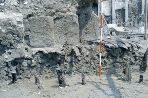 Ausgrabung Römermauer am Leutbühel