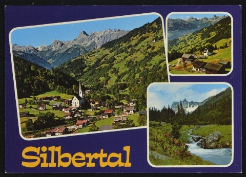 Silbertal : [Silbertal, 900 m Erholungsdorf und Wandergebiet Montafon - Österreich ...]