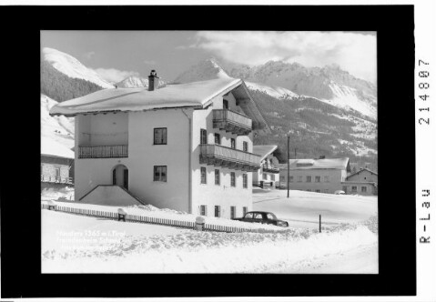 Nauders 1365 m in Tirol, Fremdenheim Schmid : [Haus Schmid in Nauders in Tirol]