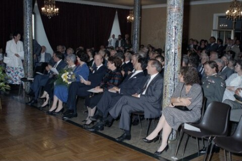 Besuch Bundespräsident Waldheim, Ausstellungseröffnung im Museum