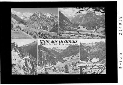 Gruss aus Gramais 1328 m, Lechtal / Tirol