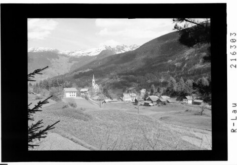 Piller gegen Hochzeiger 2582 m und Wildgrat 3074 m, Pitztal / Tirol