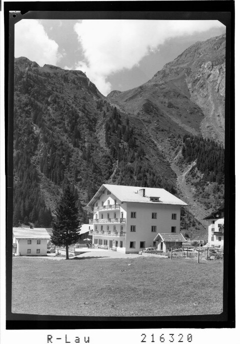[Hotel Wildspitze in Mandarfen im Pitztal / Tirol]