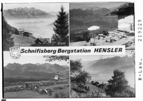 Schnifisberg Bergstation Hensler : [Schnifnerberg]