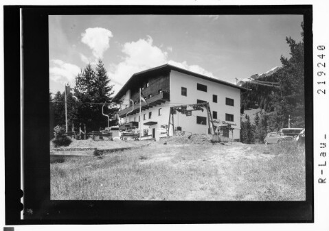 [Berghotel Lavenar ob Pettneu im Stanzertal / Tirol]