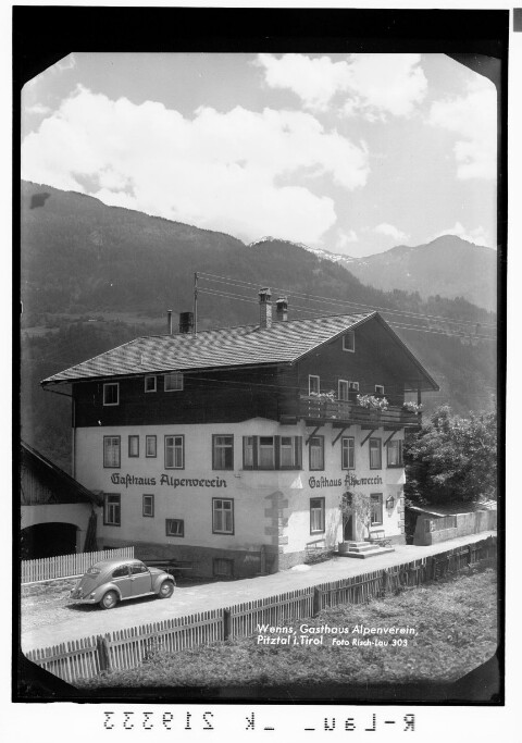 Wenns / Gasthaus Alpenverein Pitztal in Tirol