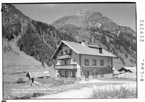 Pension zur schönen Aussicht in Plangeross 1616 m, Pitztal in Tirol