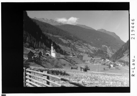 See 1058 m Paznauntal gegen Samnaungruppe / Tirol