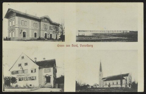 Gruss aus Hard, Vorarlberg : [Postkarte ...]
