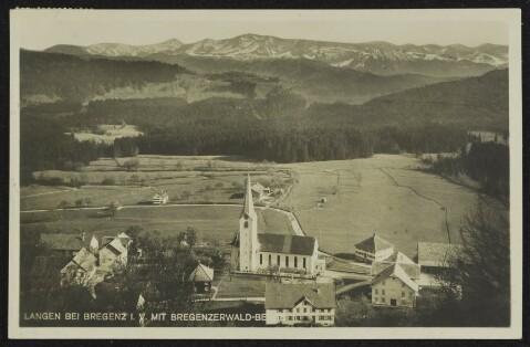 Langen bei Bregenz i. V. mit Bregenzerwald-Berge