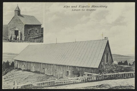 Alpe und Kapelle Hirschberg Langen bei Bregenz