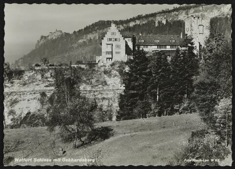Wolfurt Schloss mit Gebhardsberg