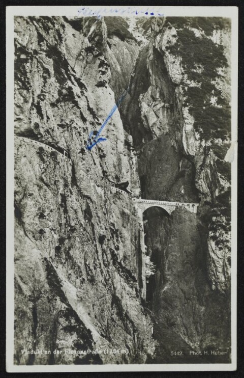 [Arlberg] Viadukt an der Flexenstraße (1784 m) : [Deutsche Heimatbilder ...]