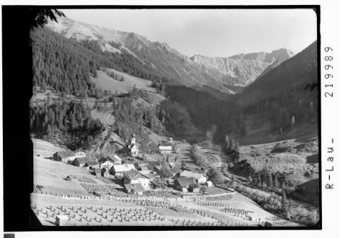 Namlos 1263 m bei Stanzach im Lechtal / Tirol