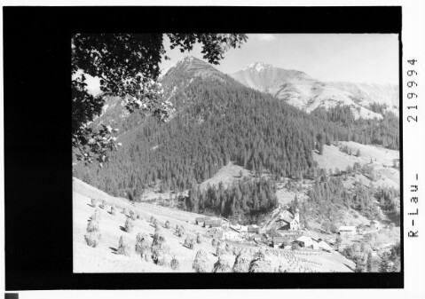 Namlos 1263 m bei Stanzach im Lechtal / Tirol : [Namlos im Ausserfern gegen Kalten Stein und Engelspitze]