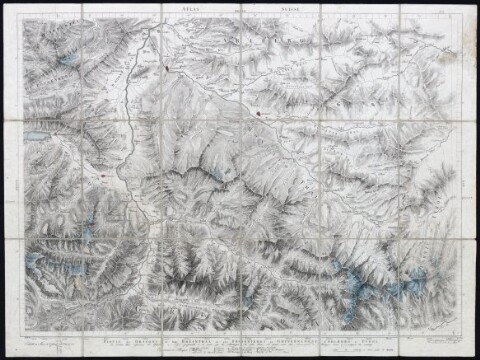 Partie des Grisons, du haut Rheintal et ses Frontieres au Gouvernement d'Arlberg et Tyrol