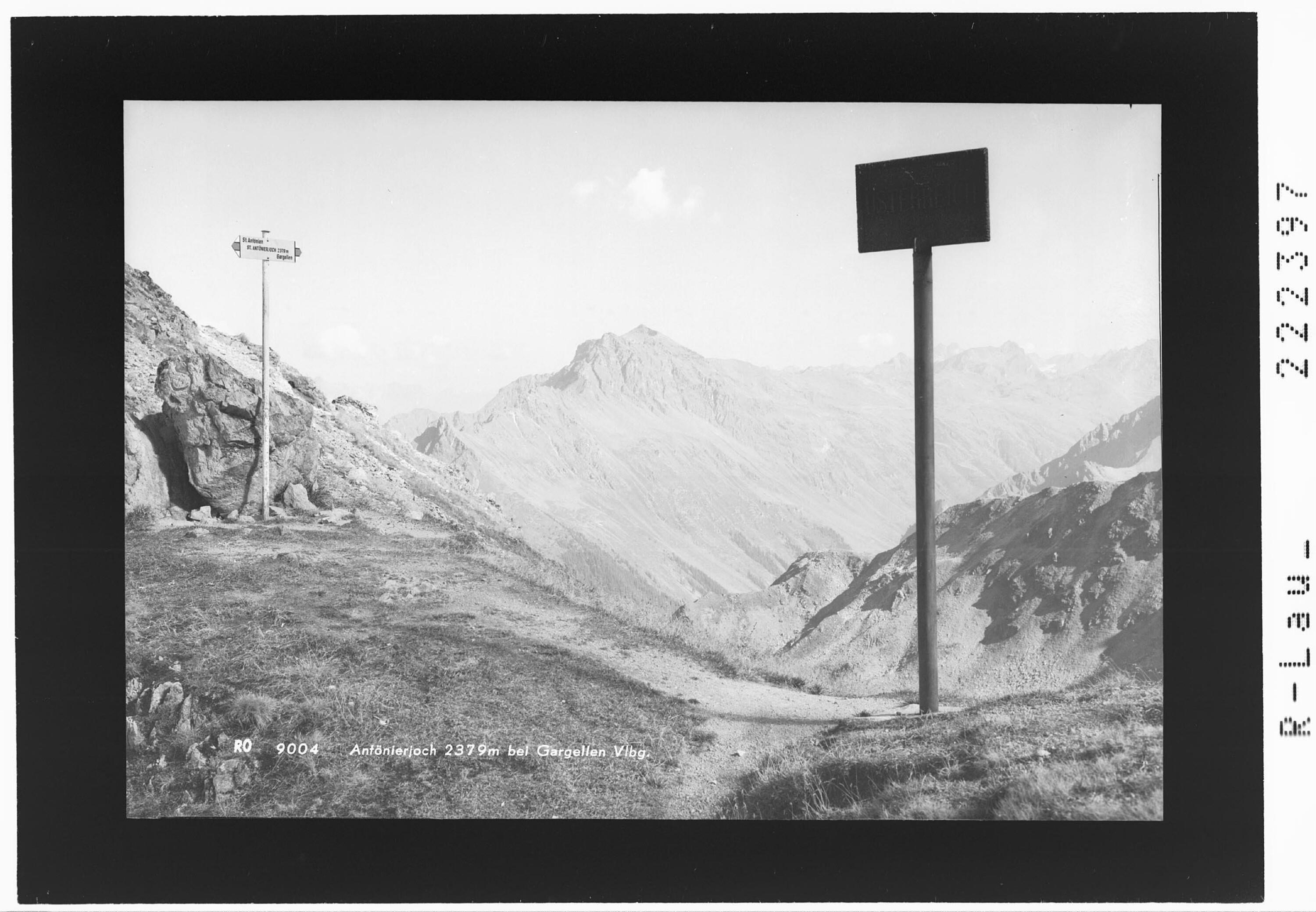 Antönierjoch 2379 m bei Gargellen Vorarlberg></div>


    <hr>
    <div class=