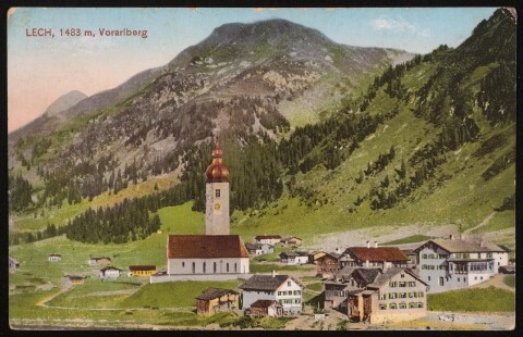 Lech, 1483 m, Vorarlberg : [Postkarte ...]