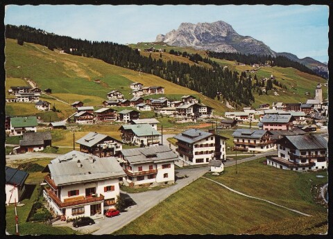 [Lech] : [Lech am Arlberg 1450 m gegen Karhorn 2392 m ...]