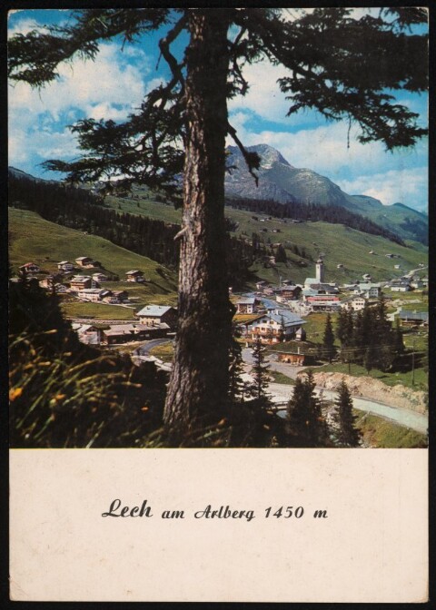 Lech am Arlberg 1450 m