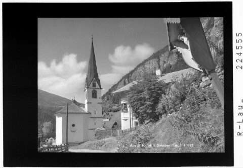 Aus St. Jodok am Brenner / Tirol