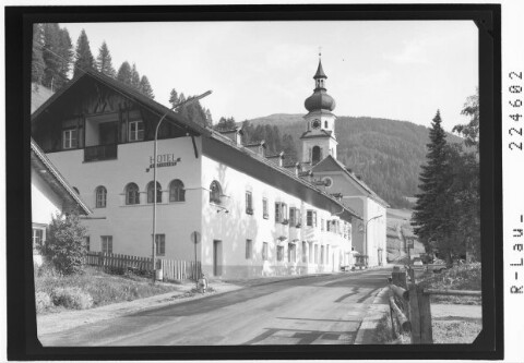 [Hotel Weisses Rössl in Gries am Brenner / Tirol]