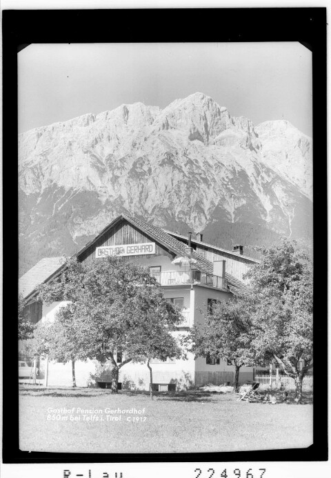 Gasthof Pension Gerhardhof 850 m bei Telfs in Tirol