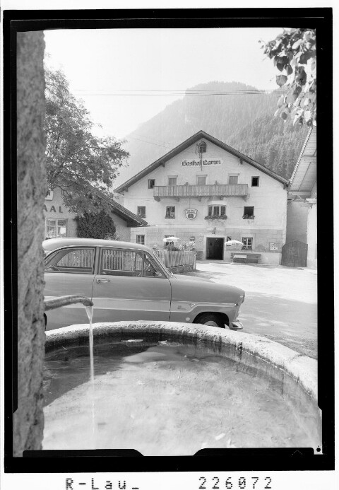 [Gasthof Lamm in St. Jodok am Brenner / Tirol]