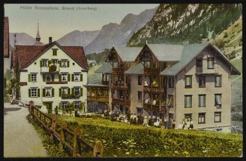 Hôtel Scesaplana, Brand (Vorarlberg)