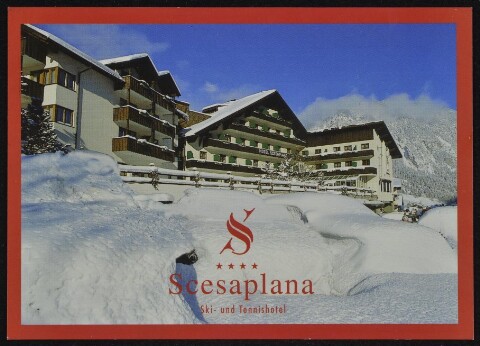 [Brand] Scesaplana Ski- und Tennishotel : [Hotel Scesaplana Ski- und Tennishotel Fam. Schwärzler, A-6708 Brand Telefon: 0 55 59 / 221, Fax: 445 Vorarlberg, Österreich ...]