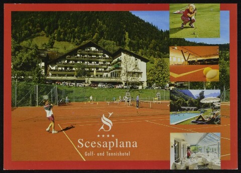 [Brand] Scesaplana Golf- und Tennishotel : [Hotel Scesaplana Tennis- und Golfhotel Fam. Schwärzler, A-6708 Brand Telefon: 0 55 59 / 221, Fax: 445 Vorarlberg, Österreich ...]