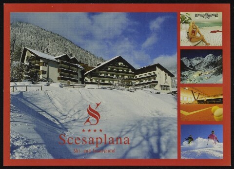 [Brand] Scesaplana Ski- und Tennishotel : [Hotel Scesaplana Ski- und Tennishotel Fam. Schwärzler, A-6708 Brand Telefon: 0 55 59 / 221, Fax: 445 Vorarlberg, Österreich ...]
