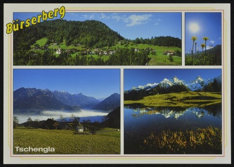 Bürserberg : Tschengla : [Bürserberg, 900 m, und Tschengla, bei Bludenz Vorarlberg, Österreich ...]