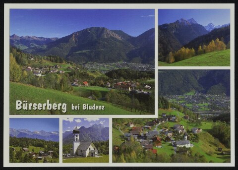 Bürserberg bei Bludenz : [Bürserberg und Tschengla im Brandnertal, Vorarlberg, Österreich ...]