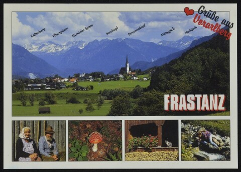 Frastanz Herzliche Grüße aus Vorarlberg : Kaltenberg ... : [Frastanz im Walgau Vorarlberg, Österreich ...]