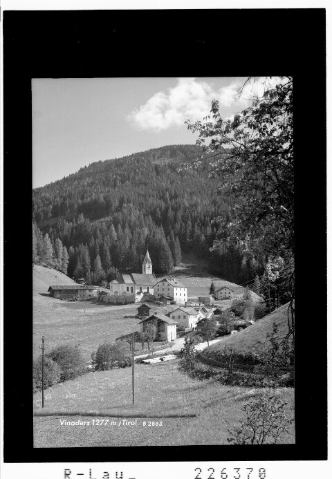 Vinaders 1277 m / Tirol