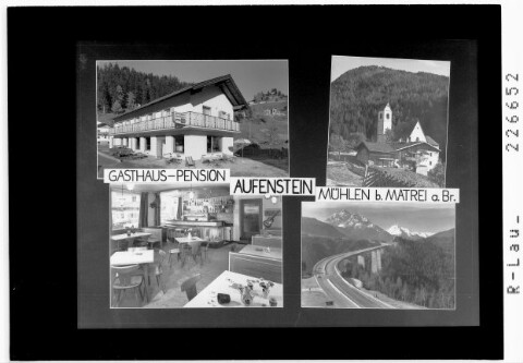 Gasthaus Pension Aufenstein / Mühlen bei Matrei am Brenner