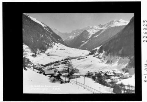 St. Jodok am Brenner gegen Zillertaler Alpen