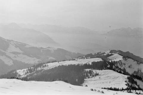 Blick von der Nob gegen Alpweg-Rheintal