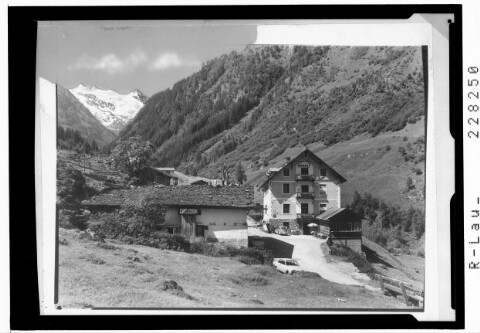 [Gasthof Ranalt in Ranalt gegen Mutterbergertal / Stubaital / Tirol]