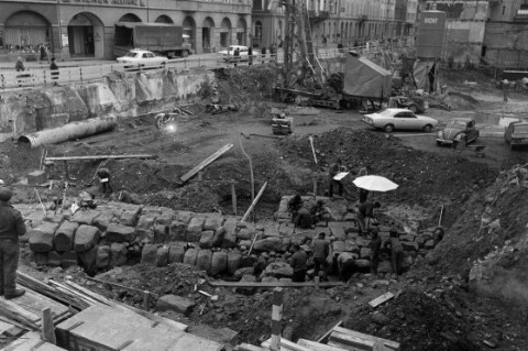 Römische Ausgrabungen am Leutbühel in Bregenz