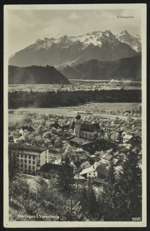 Thüringen i. Vorarlberg : Zimbaspitze