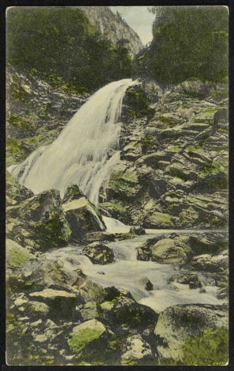 [Sonntag Buchboden] : [Wasserfall bei Bad Rothenbrunnen Correspondenz-Karte ...]
