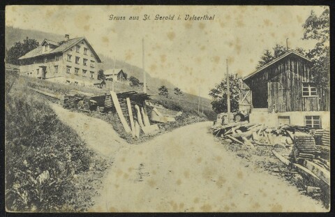 Gruss aus St. Gerold i. Valserthal : [Postkarte Carte postale ...]