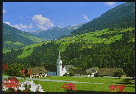 [St. Gerold] : [Propstei St. Gerold, 784 m Blick gegen Raggal, 1016 m Grosses Walsertal - Vorarlberg ...]