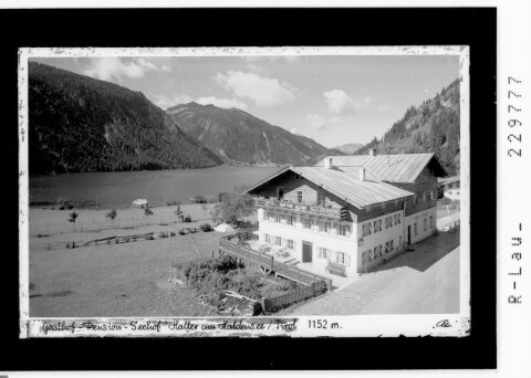 Gasthof Pension Seehof in Haller am Haldensee 1124 m / Tirol