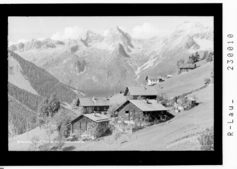 Bschlabs / Tirol 1314 m mit Hornbachkette